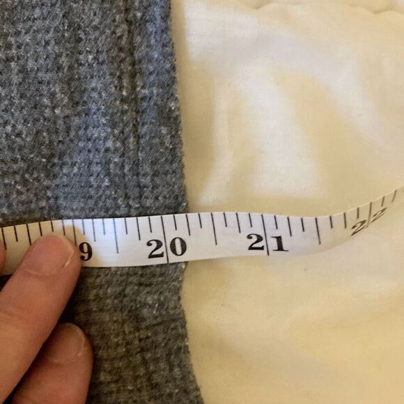 Michael Lauren ML-6589-GTM Lewiston-L/S With Thumbholes Crop Top Size Medium (G7 - Picture 7 of 8